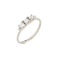 Anello Rebecca Donna Lux in Oro bianco Diamante 0.19 Ct GRLABD32 - GRLABD32
